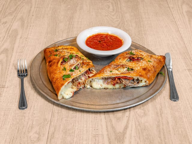 Small Meat Stromboli.