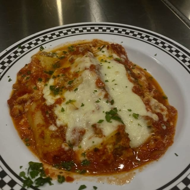 Meat Lasagna.