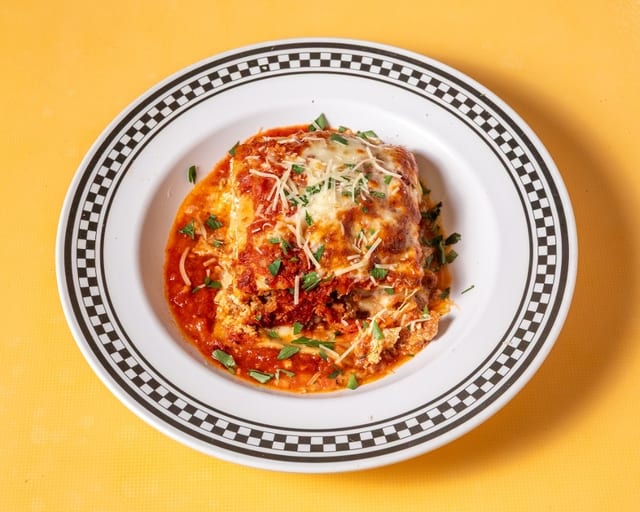 Meat Lasagna.