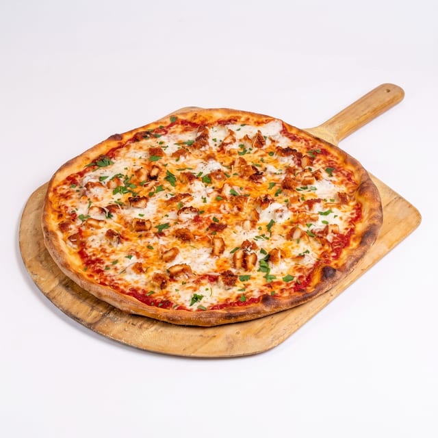 Chicken Parm Pizza.