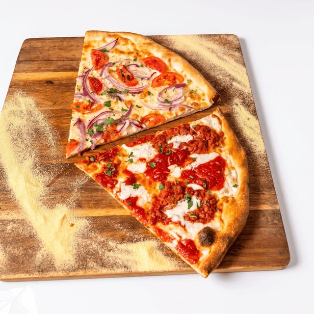 L - 2 Sicilian Slices & Soda.