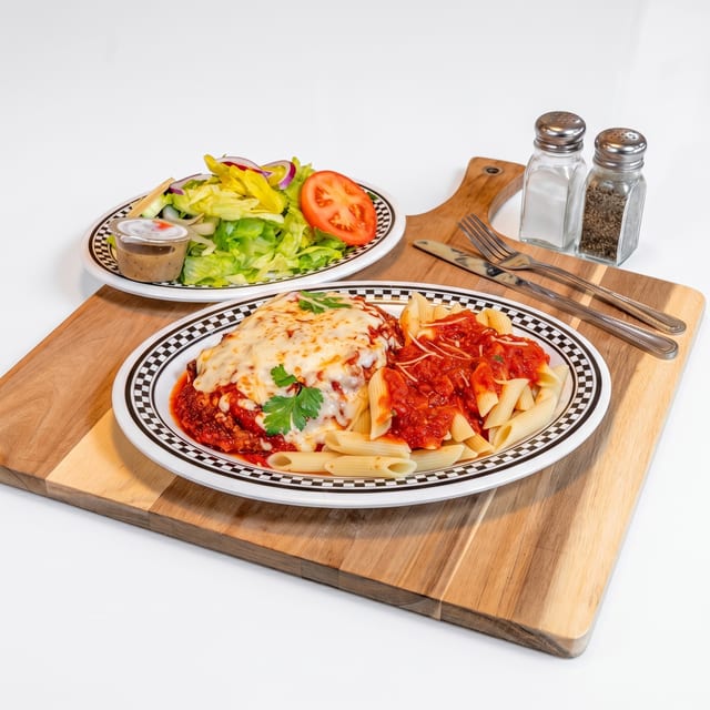 Chicken Parmigiana.