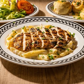 Grilled Chicken Alfredo