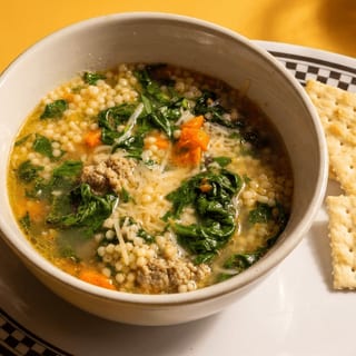 Bowl Italian Wedding Soup