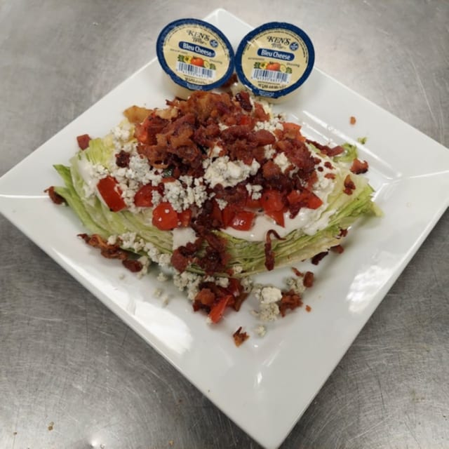 Bleu Cheese Wedge Salad.