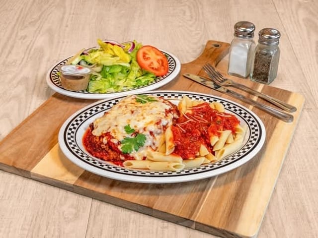 Chicken Parmigiana.